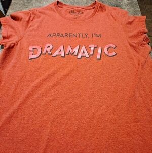 Apparently I'm Dramatic Red Tee